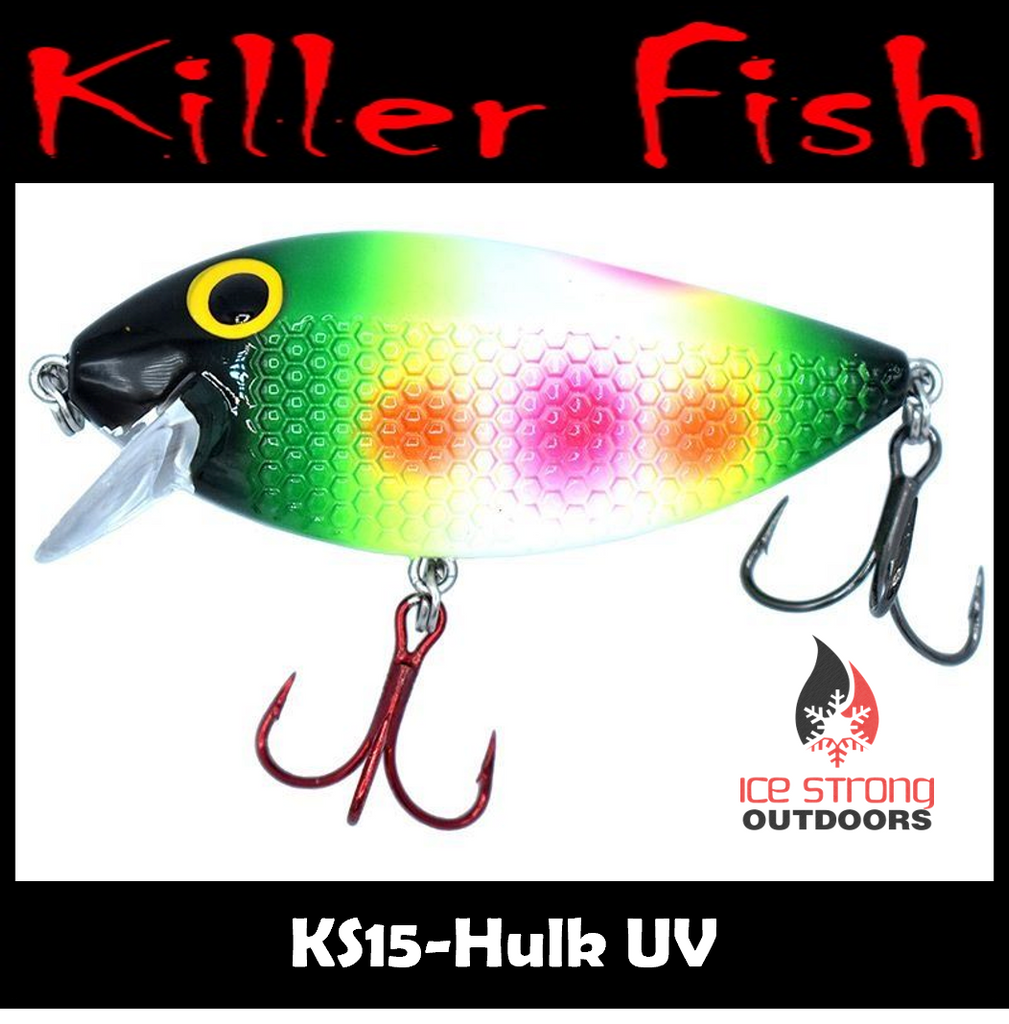 NEW!!! Killer Fish - Rattling Shallow Diver UV – Ice Strong Outdoors