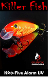 Ice Strong Outdoors - Killer Fish - Rattling Shallow Diver UV - NEW 2026 Colors Just Released!