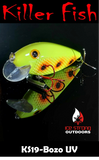 Ice Strong Outdoors - Killer Fish - Rattling Shallow Diver UV - NEW 2026 Colors Just Released!