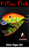Ice Strong Outdoors - Killer Fish - Rattling Shallow Diver UV - NEW 2026 Colors Just Released!