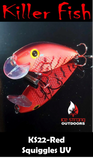 Ice Strong Outdoors - Killer Fish - Rattling Shallow Diver UV - NEW 2026 Colors Just Released!