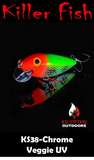 Ice Strong Outdoors - Killer Fish - Rattling Shallow Diver UV - NEW 2026 Colors Just Released!