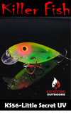 Ice Strong Outdoors - Killer Fish - Rattling Shallow Diver UV - NEW 2026 Colors Just Released!