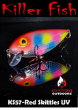 Ice Strong Outdoors - Killer Fish - Rattling Shallow Diver UV - NEW 2026 Colors Just Released!