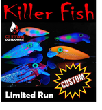 CUSTOM Limited Run Killer Fish - Rattling Shallow Diver UV