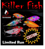 CUSTOM Limited Run Killer Fish - Rattling Shallow Diver UV