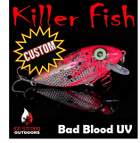 CUSTOM Limited Run Killer Fish - Rattling Shallow Diver UV