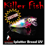 CUSTOM Limited Run Killer Fish - Rattling Shallow Diver UV
