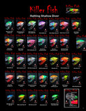 Ice Strong Outdoors - Killer Fish - Rattling Shallow Diver UV - NEW 2026 Colors Just Released!