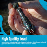 Reaction Tackle Lead Swing Football Jigs- 5-PACK - New