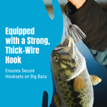 Reaction Tackle Lead Flipping Jigs- 3-PACK - New