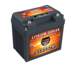 VMax Tanks Lithium Battery LFP1250B LiFePO4 Li-Iron 12V 50AH Battery W/50A BMS/LED/BT