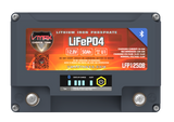 VMax Tanks Lithium Battery LFP1250B LiFePO4 Li-Iron 12V 50AH Battery W/50A BMS/LED/BT