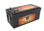 VMax Tanks Lithium Battery LFP12300BH LiFePO4 Li-Iron 12V 300AH Battery W/200A BMS/LED Display/BT/Heater