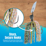 Reaction Tackle Lead Breaker Jigs- 3-Pack; Durable Fishing Jigs for Freshwater & Saltwater - New