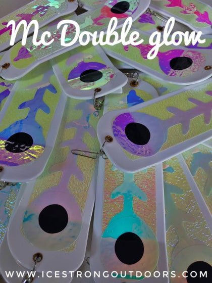 Ice Strong Outdoors - 8.5" Dual Fin Flasher Series - NEW 2026 Colors Released!