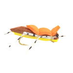 Morrish Hopper Foam Body Grasshopper Assortment Dry Fly - 8 Flies - 4 Colors - Hook Size 10 - Hopper Dropper