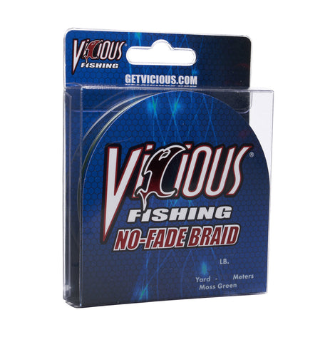 Vicious No-Fade Green Braid - 50 Lb Test