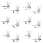 Pale Morning Dun PMD Classic Dry Fly - 1 Dozen Flies Hook Size 14