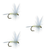 3 Pack Pale Morning Dun PMD Classic Dry Fly - Hook Size 14