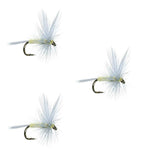 3 Pack Pale Morning Dun PMD Classic Dry Fly - Hook Size 18