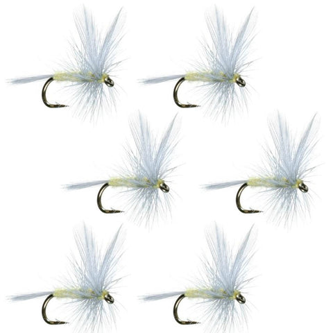 Pale Morning Dun PMD Classic Dry Fly - 6 Flies Hook Size 18