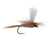 Hares Ear Parachute Classic Dry Fly - 6 Flies Hook Size 10
