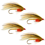 Platte River Special Classic Streamer Flies - Set of 4- Hook Size 4