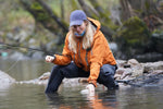 3 Pack Barbless Tan Elk Hair Caddis Classic Trout Dry Flies Size 18