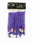 4.5" Hoochie Skirts - 5 Pack