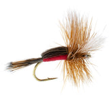 Royal Humpy Classic Hair Wing Dry Fly - 1 Dozen Flies Hook Size 12