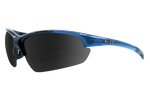 Raze Eyewear - S-Wave 32941 - Blue to Black Polarized Smoke