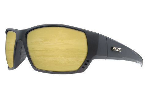 Raze Eyewear - Sonar 28140 - Black Gold Polarized