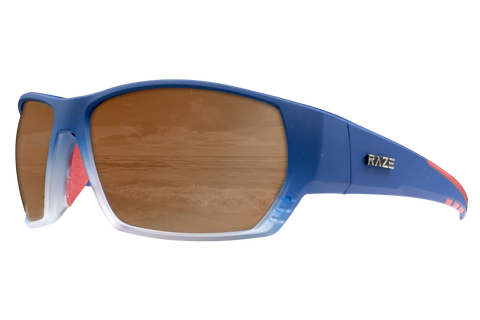 Raze Eyewear - Sonar 28531 - Navy to Clear Polarized