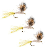 3 Pack Sparkle Dun Pale Morning Dun PMD Mayfly Flies Hook size 16