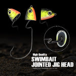 Reaction Tackle Tungsten Swing/ Swimbait Jig Heads