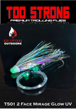 Ice Strong Outdoors - Too Strong Premium Trolling Flies - Fully Rigged - NEW 2026 Colors Released!