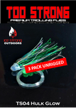 Ice Strong Outdoors - Too Strong Premium Trolling Flies - 3 Pack Unrigged - NEW 2026 Colors RELEASED!