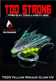 Ice Strong Outdoors - Too Strong Premium Trolling Flies - Fully Rigged - NEW 2026 Colors Released!