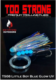 Ice Strong Outdoors - Too Strong Premium Trolling Flies - Fully Rigged - NEW 2026 Colors Released!