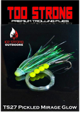 Ice Strong Outdoors - Too Strong Premium Trolling Flies - Fully Rigged - NEW 2026 Colors Released!