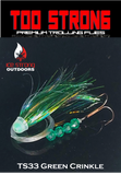 Ice Strong Outdoors - Too Strong Premium Trolling Flies - Fully Rigged - NEW 2026 Colors Released!