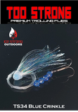 Ice Strong Outdoors - Too Strong Premium Trolling Flies - Fully Rigged - NEW 2026 Colors Released!