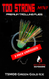 Too Strong Premium Trolling MINI Flies - 3 Pack Unrigged