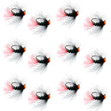 Tungsten Hot Bead Jig Tactical Blow Torch Czech Nymph Euro Nymphing Fly - 1 Dozen Flies Size 16