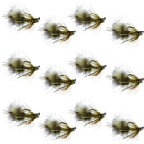 Tungsten Bead Tactical Mini Bugger Czech Nymph Euro Nymphing Fly - 1 Dozen Flies Size 8