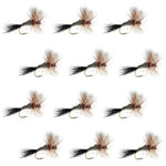 Ausable Wulff Classic Dry Fly 1 Dozen Flies  Hook Size 10