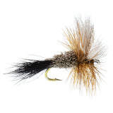 Basics Collection - Wulff Dry Fly Assortment - 10 Dry Fishing Flies - 5 Patterns - Hook Sizes 10, 12, 14