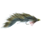 3 Pack ConeHead Zuddler Trout and Bass Streamer Fly -Lunchables - Natural - Hook Size 4