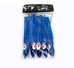 4.5" Hoochie Skirts - 5 Pack